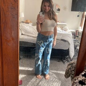 Adika heart jeans Size Medium